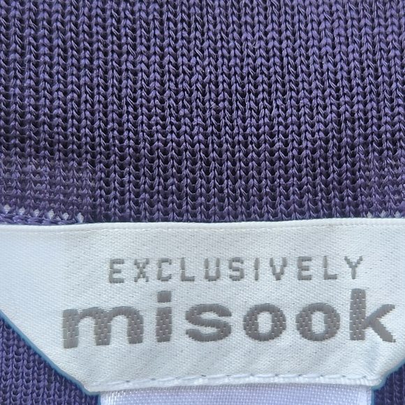 EXCLUSIVELY MISOOK Women's Cropped Wide Leg Pant Extra Large Navy Blue Stretch - Picture 2 of 11